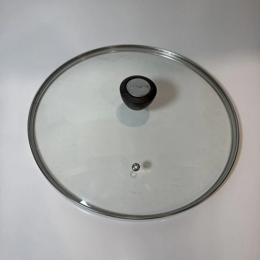 Sensarte Glass Replacement Lid Grip Knob Handle 12 Inches Stream Vent LID ONLY